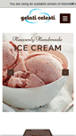 Mobile Screenshot of gelatiicecream.com